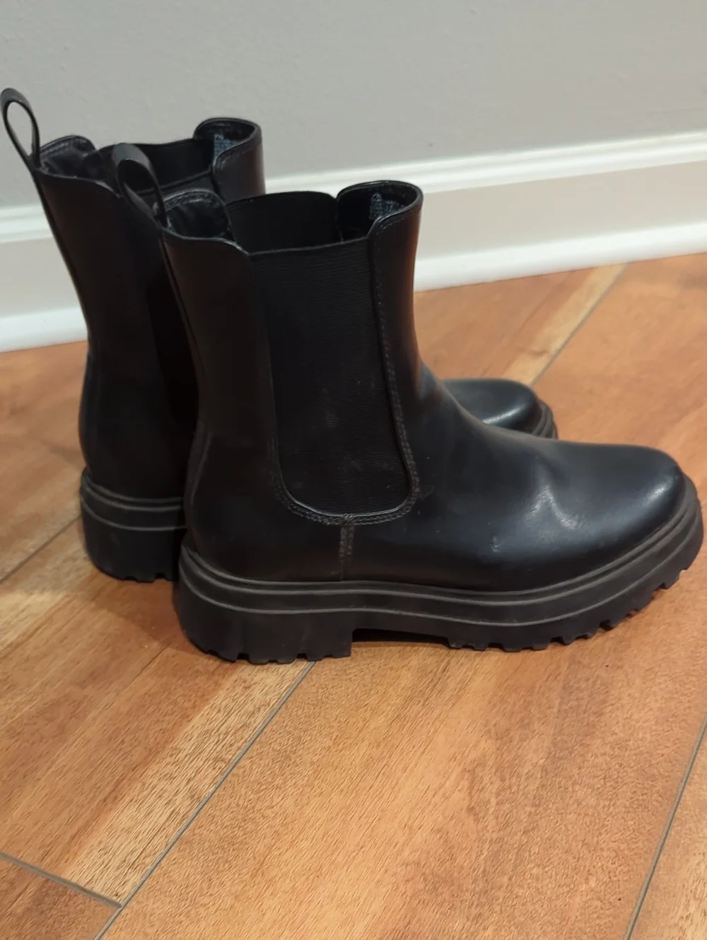 A New Day Black Chelsea Boots